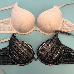 Two Victoria secret bras 36C